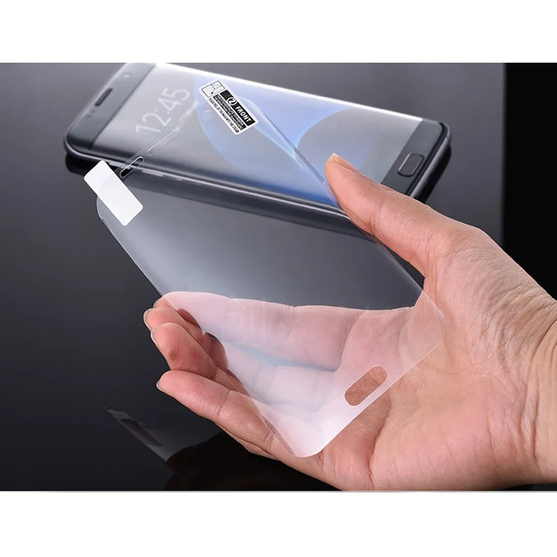 2Pcs Soft TPU Film Front Back Screen Protector For Samsung Galaxy S6 S7 Edge S8 S9 S10 S20 Note 8 7 FE 9 10 Plus 20 Ultra