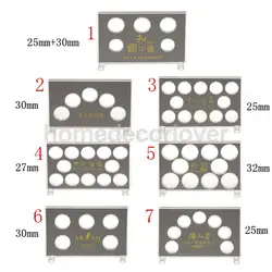 Single Boxed  Capsule Holder Set Plastic Stand for 25MM/27MM/30MM/32MM Commemorative