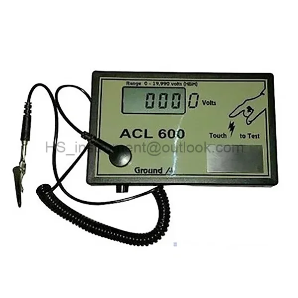 Human Body Static Eliminator Human Electrostatic Test Release Instrument ACL600  0-19.990 volts(HBM) ACL 600