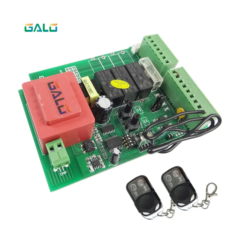 Sliding gate opener motor control unit PCB controller circuit board electronic card for KMP series