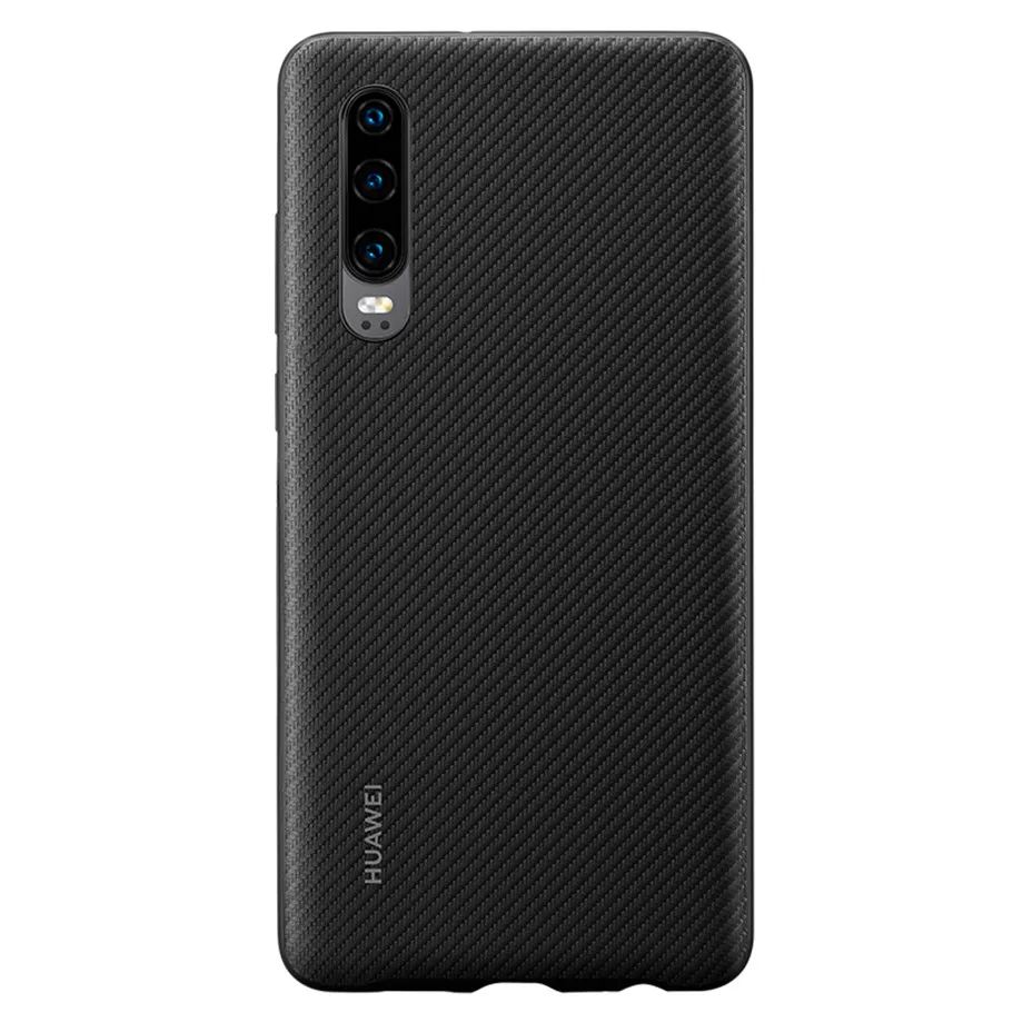 Original HUAWEI P30 Case Official Full Cover Prevents Fingerprints Microfiber Fiber Leather P30 Pro Back Cover