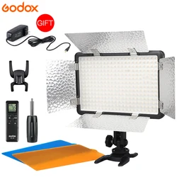 Godox LED 308W II 5600K White LED Remote Control Professional Video Studio Light + AC Adapter hot selling