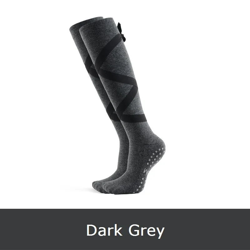 MKYG1808 MEIKANG ماركة النساء أنبوب طويل اليوغا الجوارب مع حزام المضادة للانزلاق مقاومة للاهتراء عالية الجودة الرقص بيلاتيس جوارب يمكن السير بها على الأرض #6