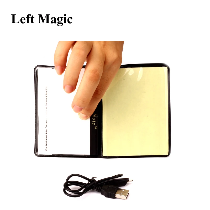 Light Prediction Holder (Charged Version) - Magic Tricks Optical Prediction Wallet Magic Props Close Up Magic Mentalism Comedy