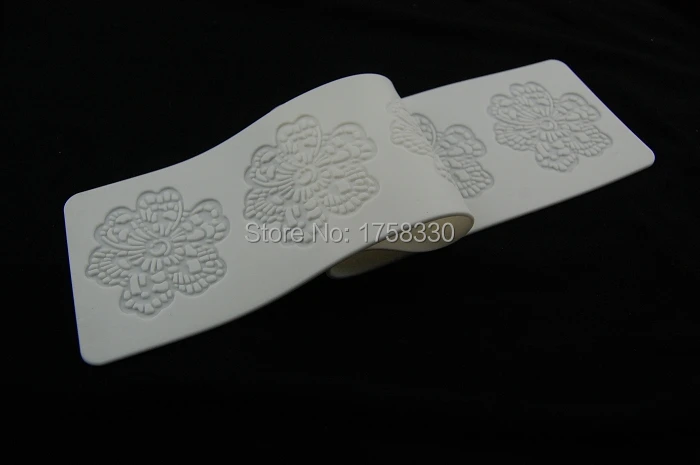 

2016 Hot 39*8CM FLOWER Patten Sugar Lace Silicone Mat Cake Mold Decorating fondant Moldes De Silicona