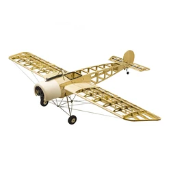 RC Airplane Kits - 1.5M Fokker Aircraft Model Balsa Wood Airplane Electric & Gas Power DIY RC Planes Building Toys for Easy Fly