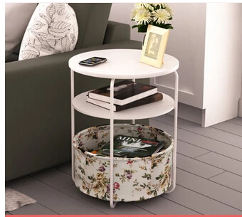 Mobile sofa tea table