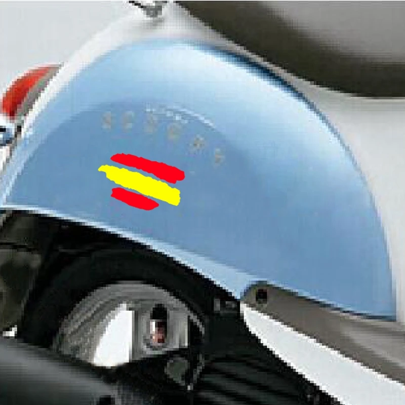 2x Spanish Vinyl sticker , Creative spain vinyl decal stickers for cars motorcycles, bicycles, refrigerators decor