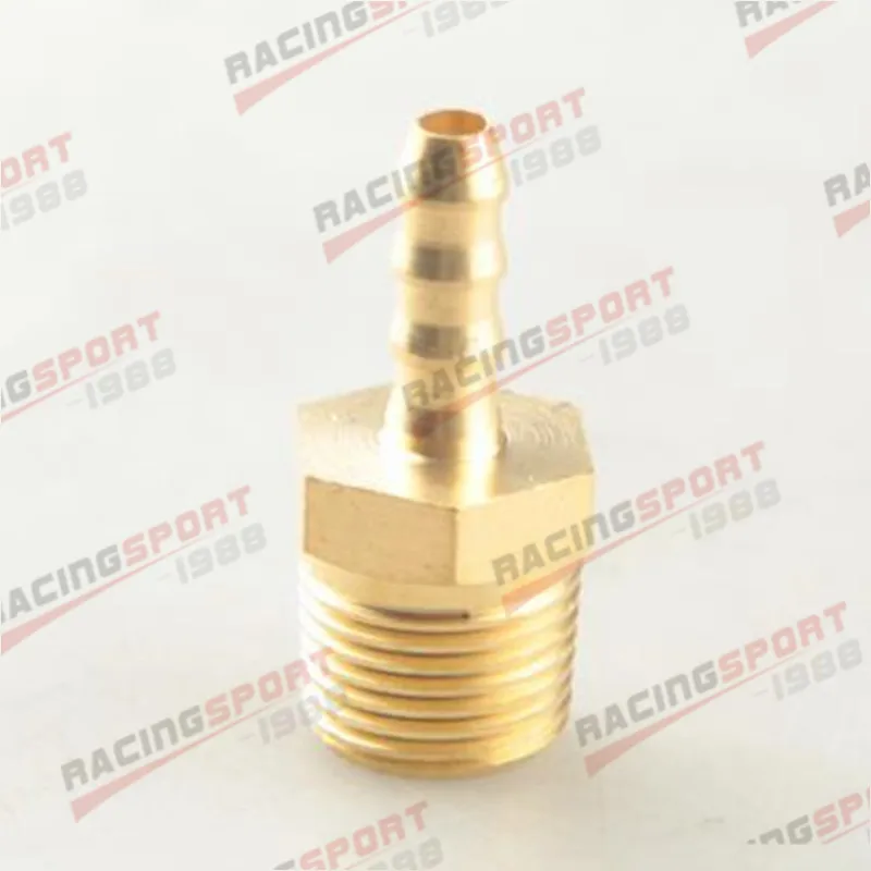 6mm Male Brass Hose Barbs Barb To 3/8