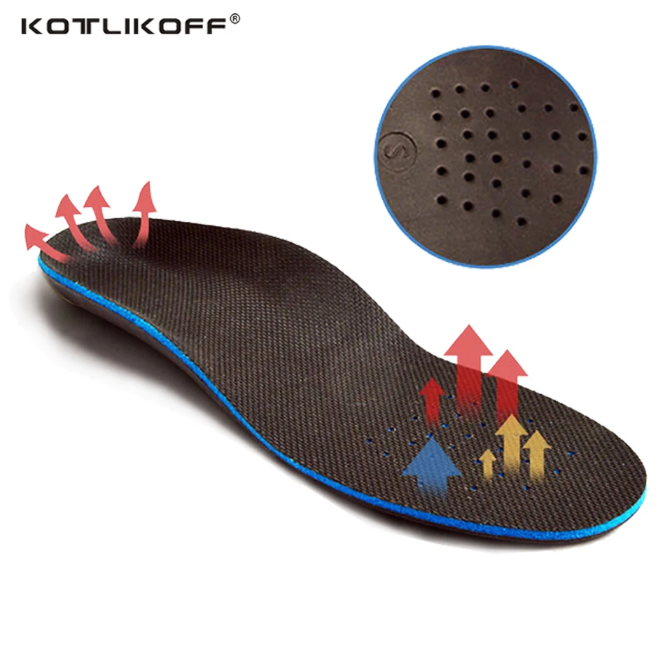 Premium EVA Orthopedic Insole For Severe Flat Foot Hard Arch Support Speciality Orthotic Valgus Shoe Insole Padded Insoles