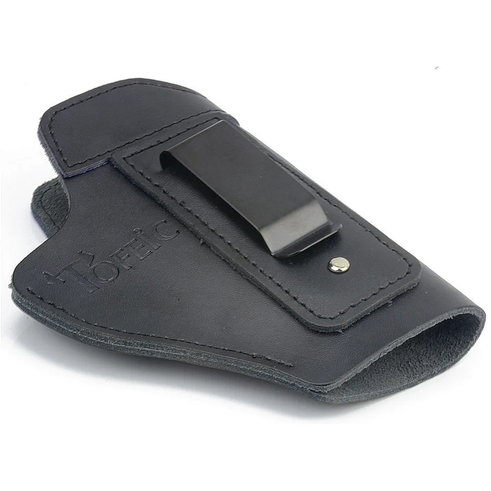 Leather Inside The Waistband Holster Concealed Carry Gun Holster Fit for Glock 17 19 26 42 43  Springfield XD