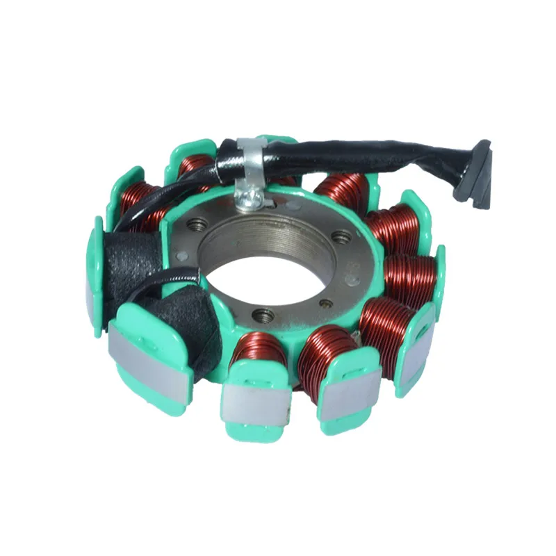 Motorcycle 11 Poles Full-Wave AC Magneto Stator Coil Generator for Honda CB250 CA250 CMX250 JIALING JH250 Regal Raptor DD250