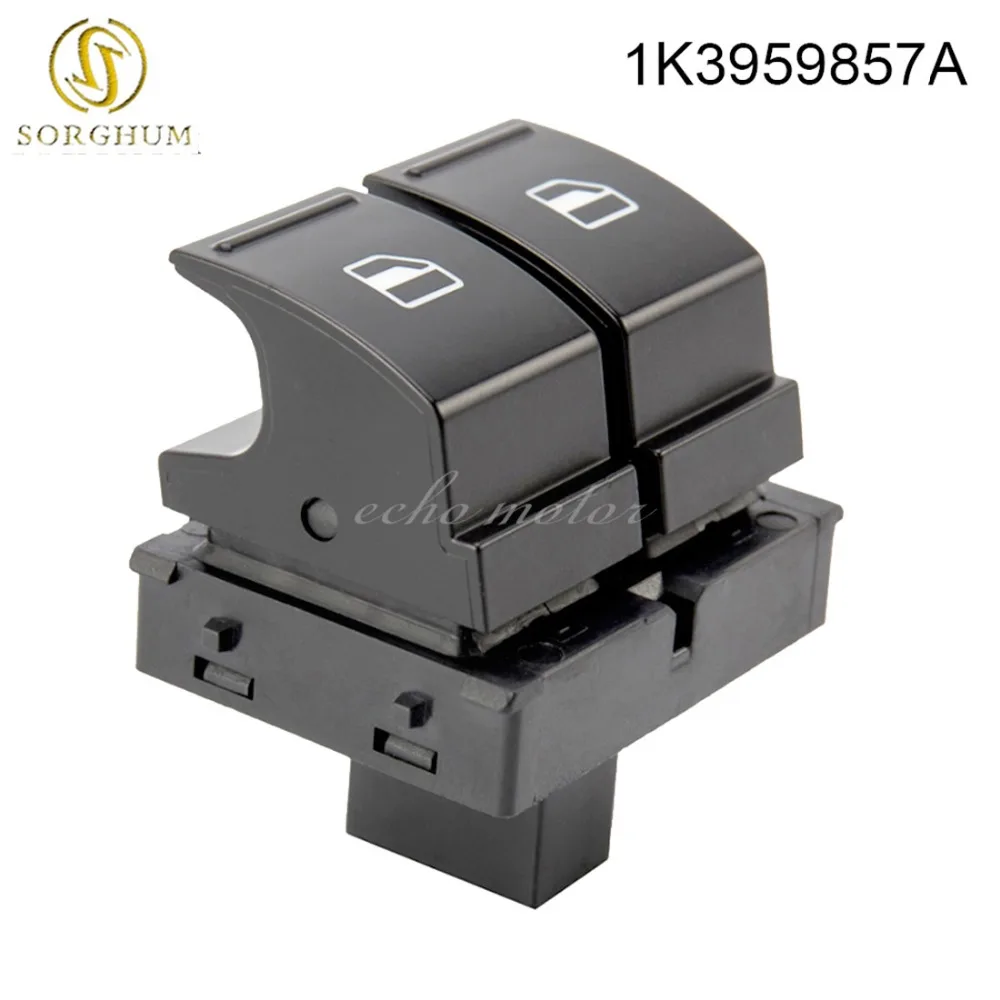 1K3959857A  Window Switch Console Control Button For V W C addy 2K J etta EOS G olf MK5 Passat B6 Polo 6R T ouran S EAT