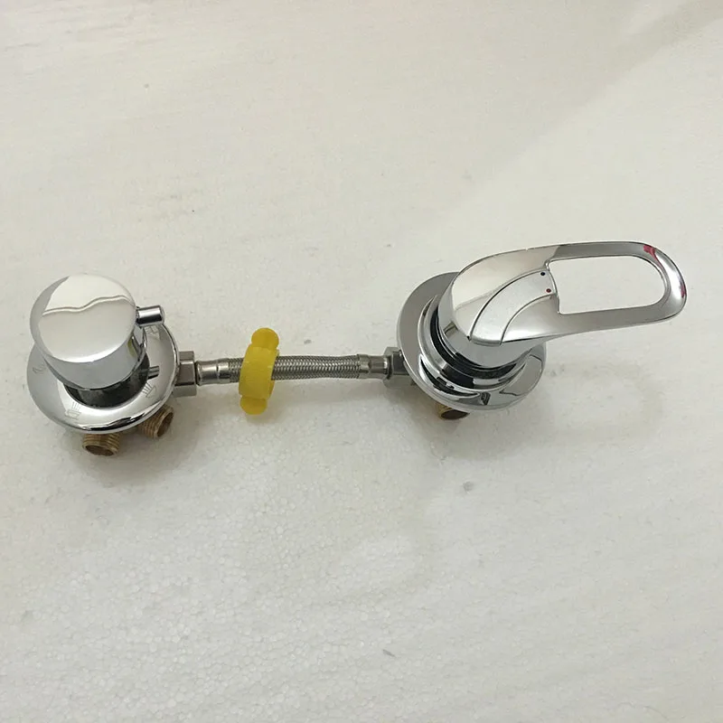 MTTUZK deck mounted 2/3/4/5 Ways water outlet brass shower tap screw or intubation split shower cabin shower room mixing valves