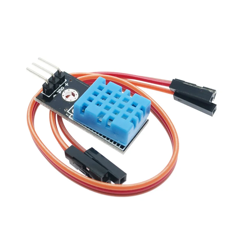 DC 3.3V 5V Electronics DHT11 Temperature and Relative Humidity Sensor Module With Cable For arduino Diy Kit