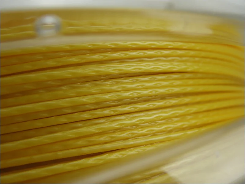 Cordes de Raquette de Tennis en Polyester Alu Power Rugh, 125 m/bobine, 4 Couleurs, 200