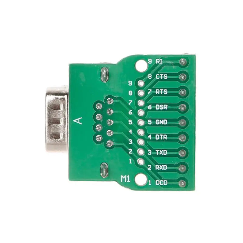 DB9 Male/Female D-SUB Adapter Plate Connector RS232 Serial To Terminal Board Signal Module