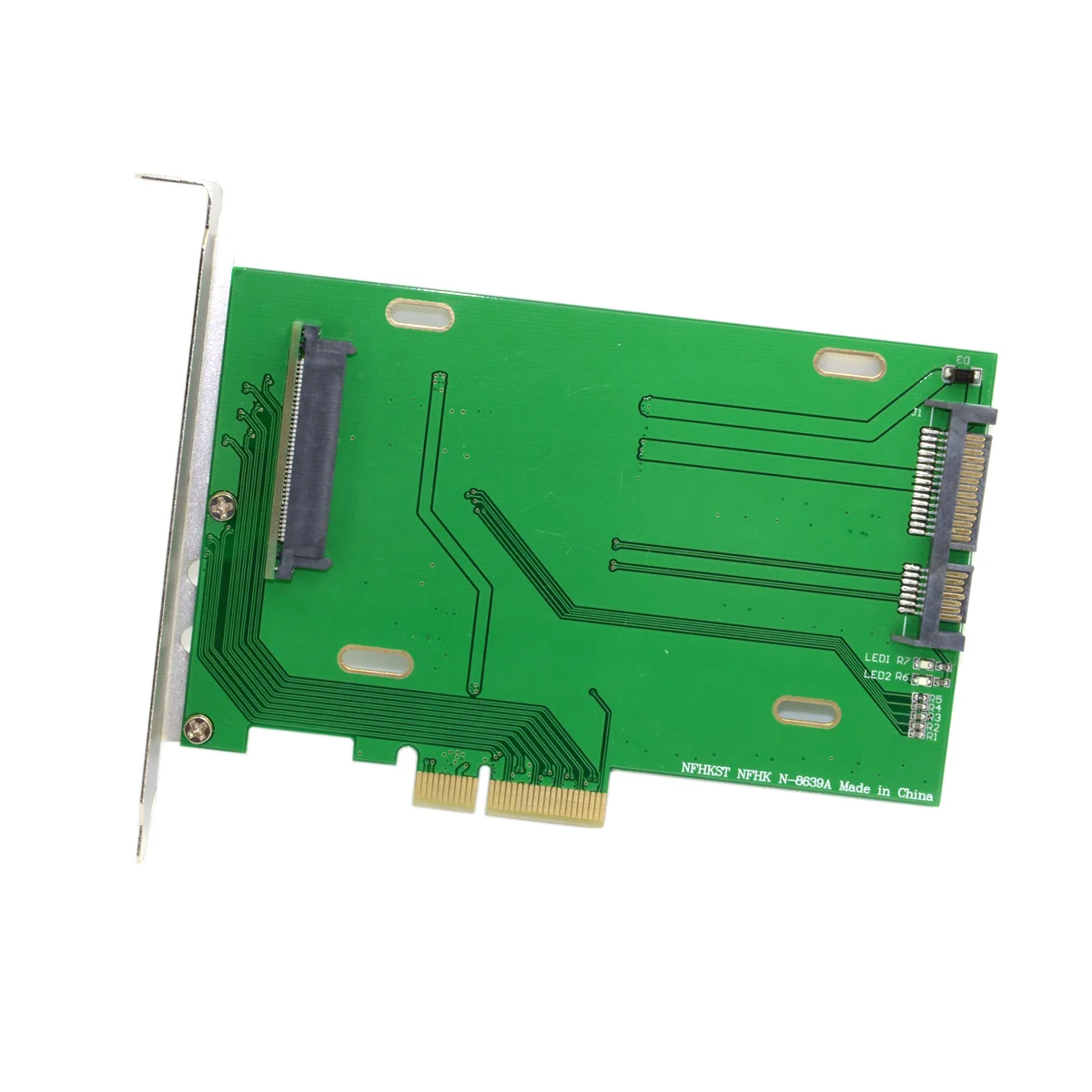 

PCI-E 3.0 x4 Lane to U.2 U2 Kit SFF-8639 Host Adapter for Intel Motherboard & 750 NVMe PCIe SSD