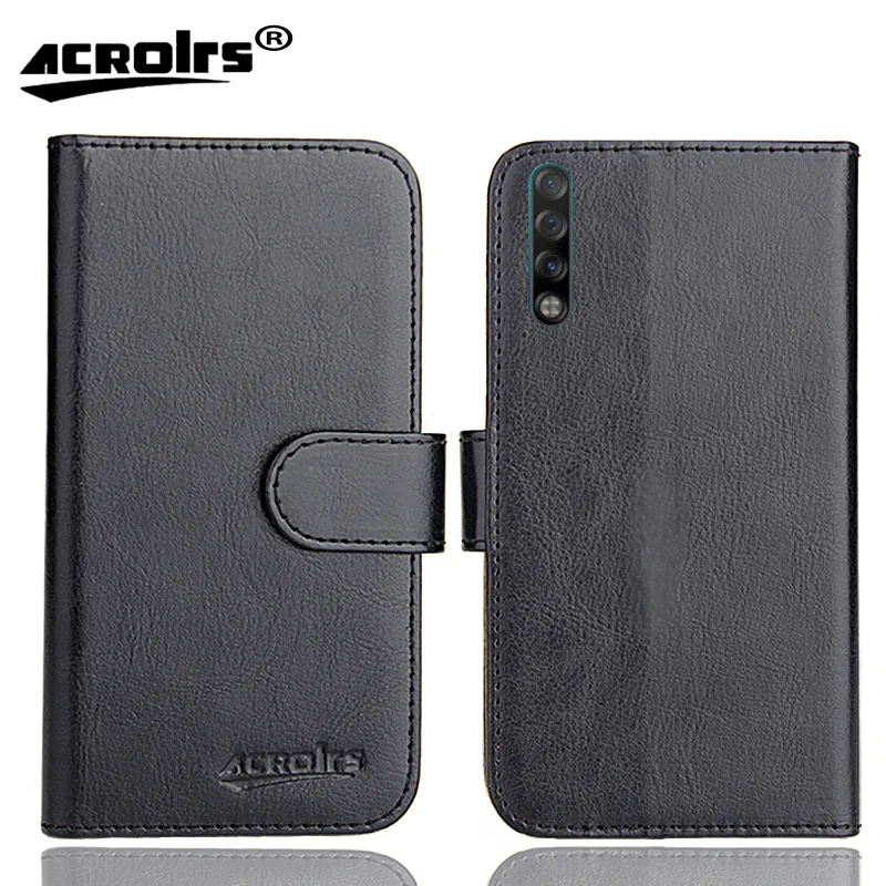 

Tecno Phantom 9 Case 6.4" 6 Colors Flip Soft Leather Crazy Horse Phone Cover Stand Funstion Cases Credit Card Wallet