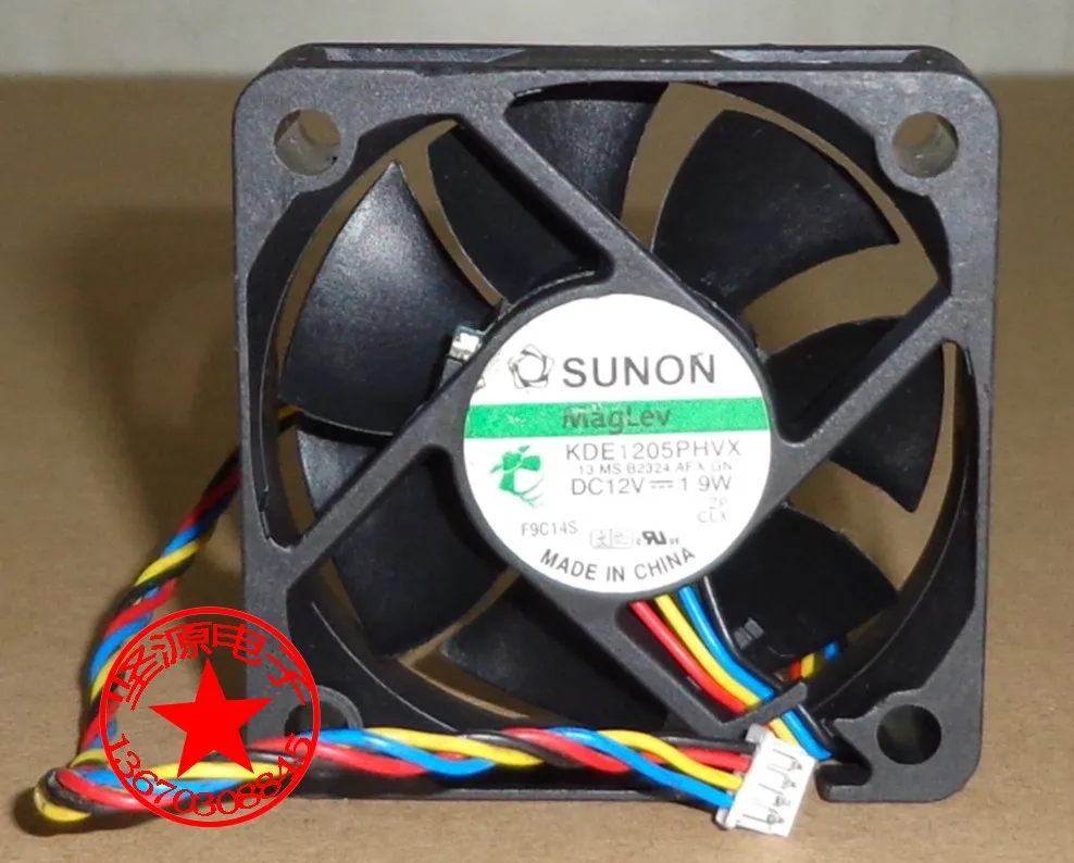 

SUNON KDE1205PHVH DC 12V 1.9W 50x50x15mm Server Cooling Fan