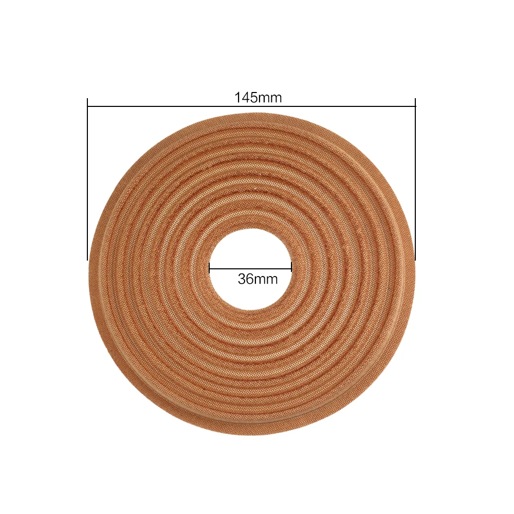 Ghxamp 145MM Woofer Speaker Spider Spring Pad Cloth Bullet Wave Shrapnel For 10