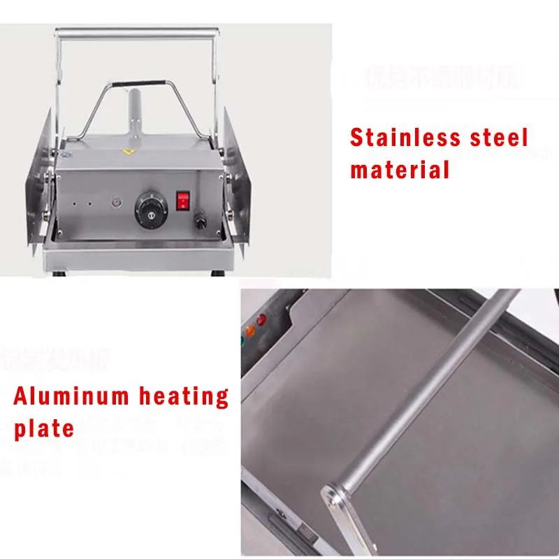 Kommerziellen hamburger maker kommerziellen elektrische hamburger maschine 1PCS