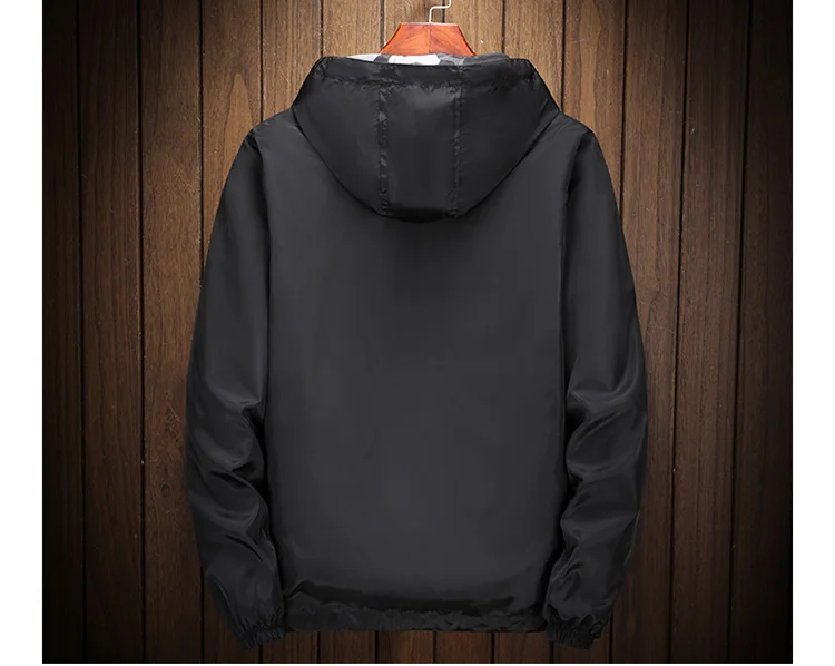 Windbreaker Jackets Men 2025 Military Camouflage Mens Hooded Jackets Coats Both Side Wear Male Zipper Lightweight Bomber Jackets