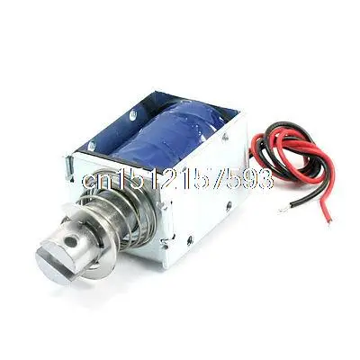 

12V 2.14A 15mm 200g Push Pull Type Action Open Frame DC Solenoid Electromagnet