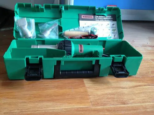 Ce 승인 geomembrane 웨지 용접기 기계 pvc hdpe 용접 총