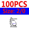 100pcs size2I0