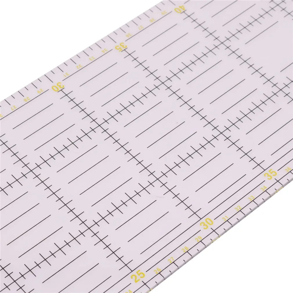 1 Pcs 60x15x0.3cm Measuring Ruler Tailor Cutting Patchwork Ruler Student Diy Hand Footage International General