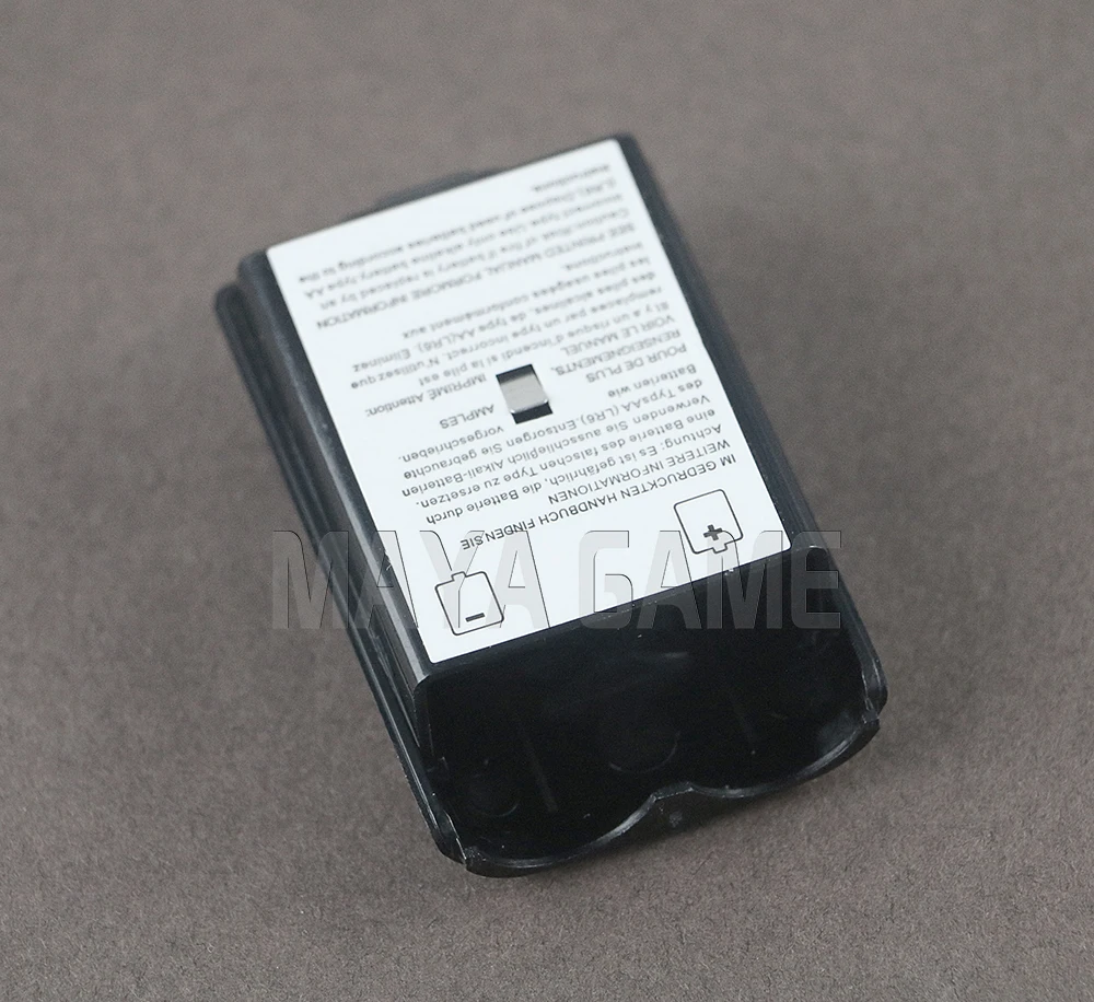 OCGAME 20ชิ้น/ล็อตสีดำสีขาวแบตเตอรี่AAฝาหลังกรณีสำหรับXbox360 Xbox Wireless 360 Wireless Controller