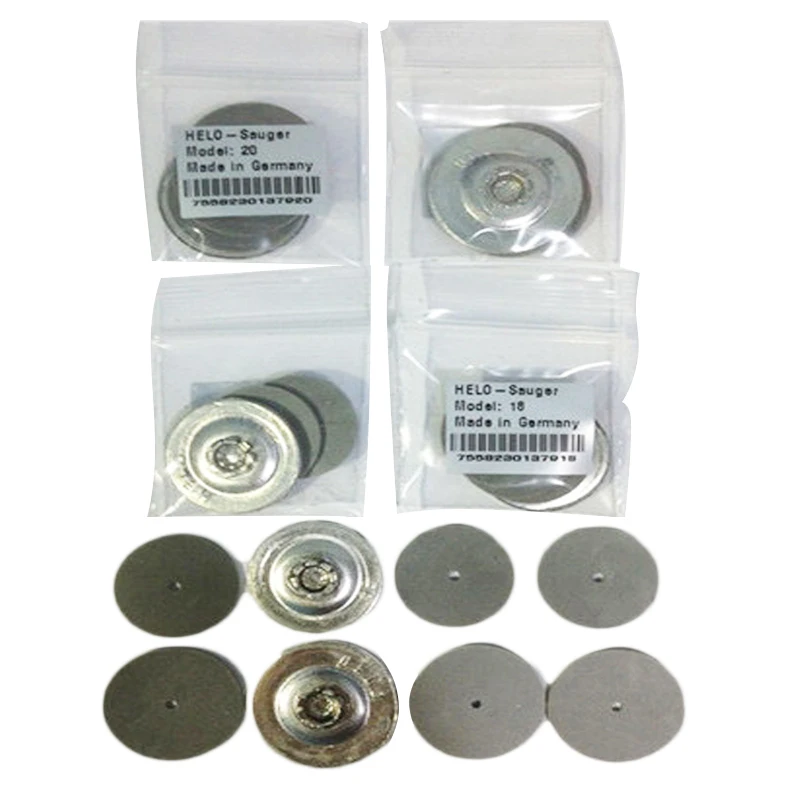 1 SET Dental Lab Dental Rubber Disc Sucker Denture Upper Plate Retention For Removable Full Upper Denture Work