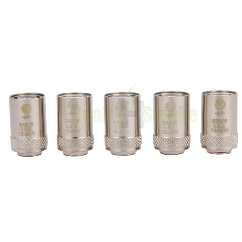 5pcs/lot Joyetech Cubis Core BF SS316 Replacement Coil Head 0.5ohm 0.6ohm 1.0ohm Clapton Coil 1.5ohm for for Cubis Atomizer Tank