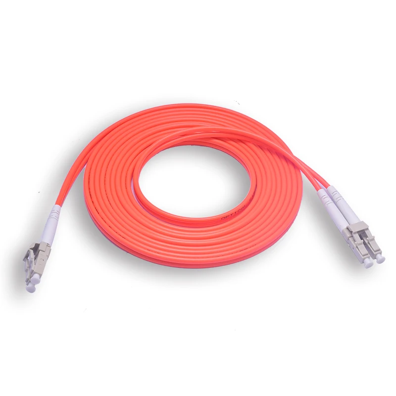 

15 Meters LC-LC Fiber Optic Cable MultiMode Duplex Patch Cord OM2 50/125 15M