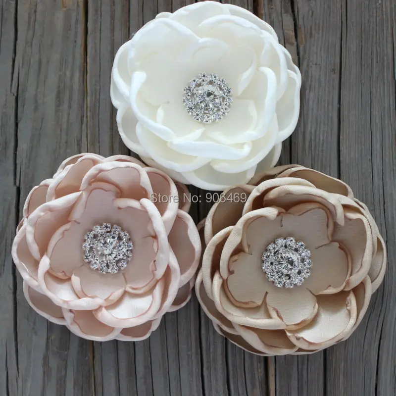 

Wedding hair flower bridal accessories Wedding hair flower Bridal Fabric burn singed flowers gilr/kis hair flower