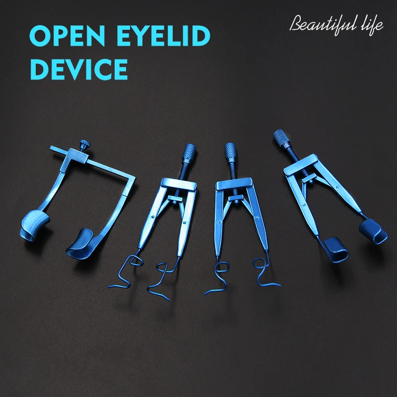 Sugery Tool Microscopic Medical Ophthalmic Instruments Titanium Eyelid Stretcher Medical Surgery Eyelid Open Stretcher Seal