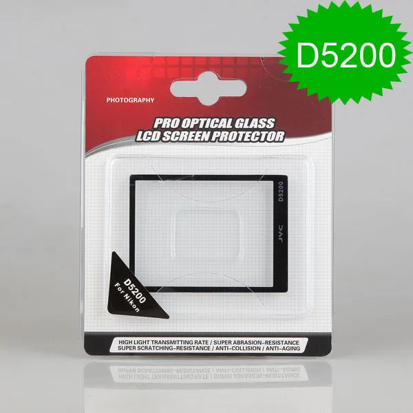 Kamera DSLR osłona ekranu monitora LCD szkło optyczne do Nikon D700 D7100 D7000 D5300 D5200 D5100 D5100 D5000 D3200 D90 @