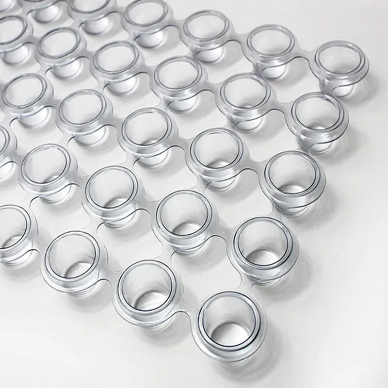 

600X10MM Small Size Premium TATTOO INK Cups plastic Caps Permanent Makeup Disposable Accessory Tattoo Supplies 50 pcs/pack