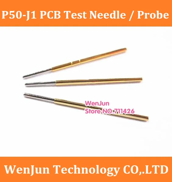 new P50-J1 PCB test needle / probe, 0.68mm thimble Spring needle 100pcs/lot