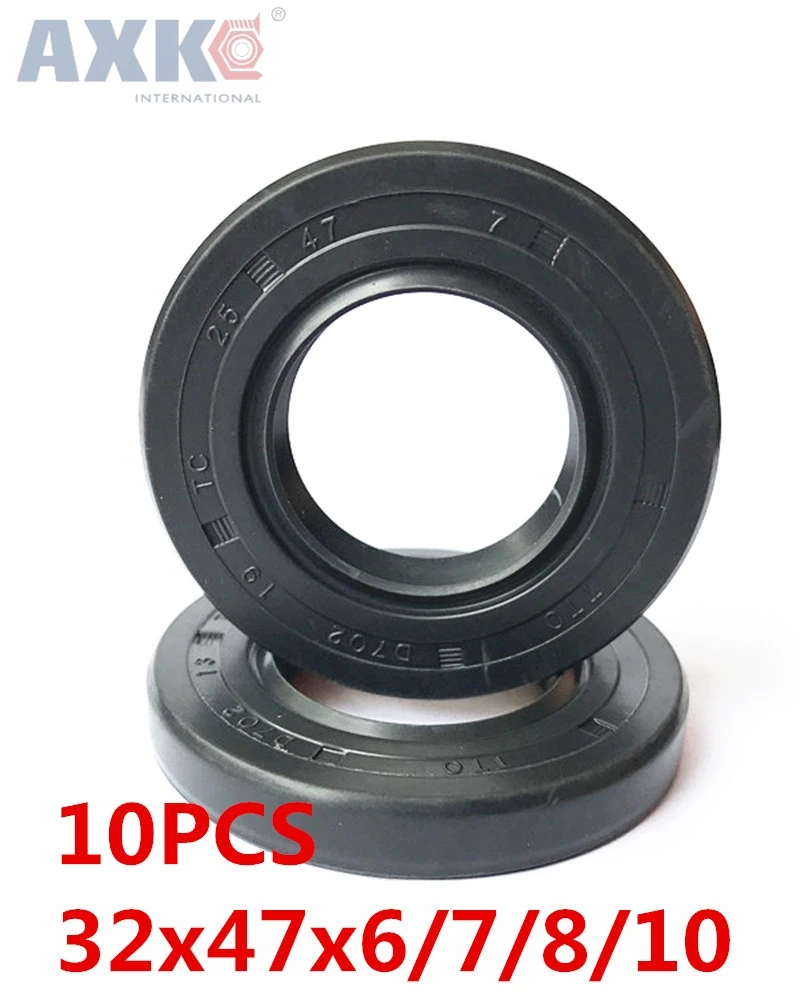 

AXK 10pcs TC 32X47X6 32X47X7 32X47X8 32X47X10 32*47 Skeleton Oil Seal Seals high-quality Seals Radial shaft seals