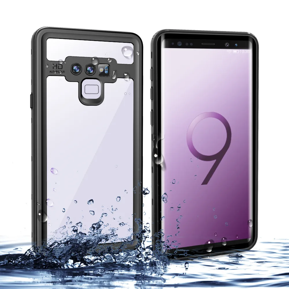 

IP68 Extreme Waterproof safety Case for Samsung S22 S21Plus S20 S10 Note20 9 10 sealed Diving Dustproof transparent Armour Cases