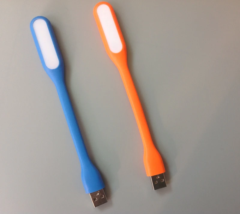 Original MINI USB Light MINI LED Light with Blue / Orange USB for Power bank/comupter Portable Shining Led Lamp Protect Eyesight