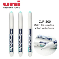 Bolígrafo corrector UNI, rotulador no tóxico de 8ml, 1,0mm, bola rodante fluida, punta de Metal/plástico, gran capacidad, para suministros de oficina y escuela