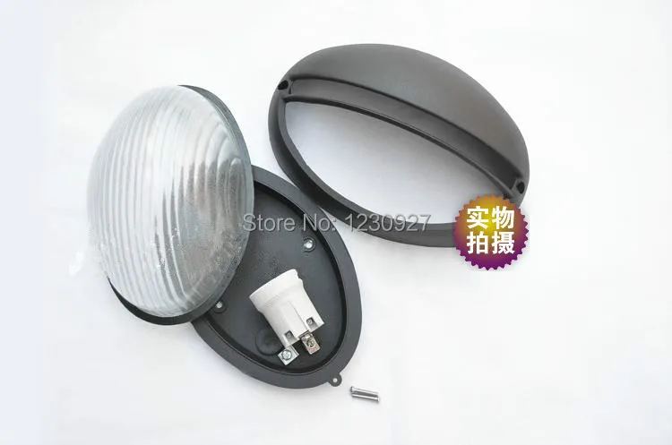 black  22*15cm Fashion led aluminum waterproof moistureproof wall lamp dual-use outdoor wall lighting landscape lamp