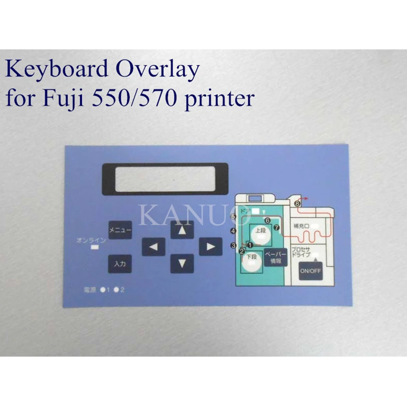 Fuji Keyboard Overlay for Fuji Frontier 550 /570 Series Printer Digital Minilab Machine Accessories Spare Parts