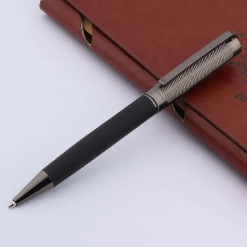 Metal Office Hotel write SCHOOL golden Silver piece Writing Gun gray Ballpoint Pen