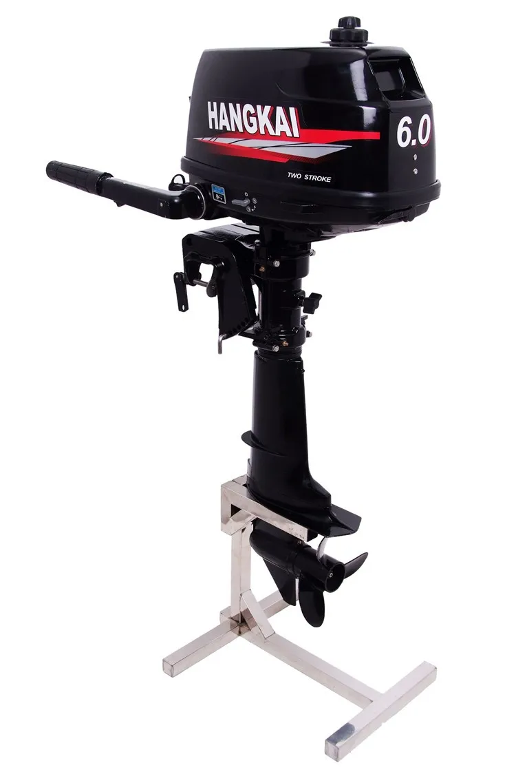 Cheap Super Power Hangkai 6HP 2 Stroke Outboard Motor Chinese Boat Motors Dropshipping