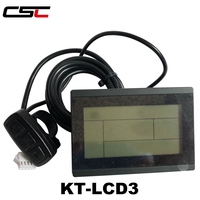 Electric Bicycle 24V 36V 48V intelligent black KT- LCD3 ktlcd3 Control Panel LCD Display ebike KT controller Waterproof option