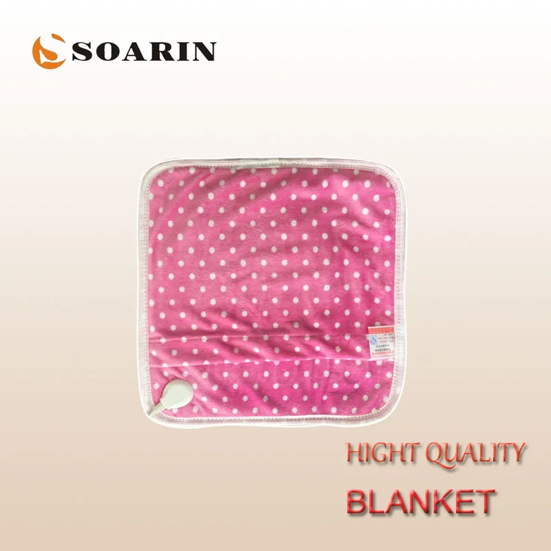 SOARIN Electric Blanket 220v Small Electric Blanket For Chair 38x38cm Electric Mat Flannel Electric Blankets For Dogs Warm Foot